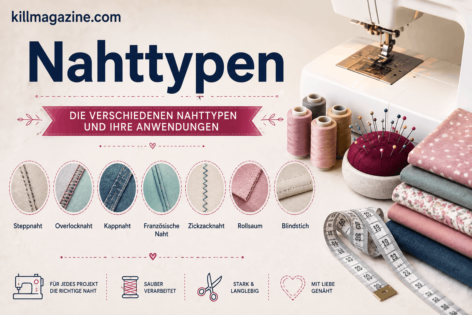 Nahttypen